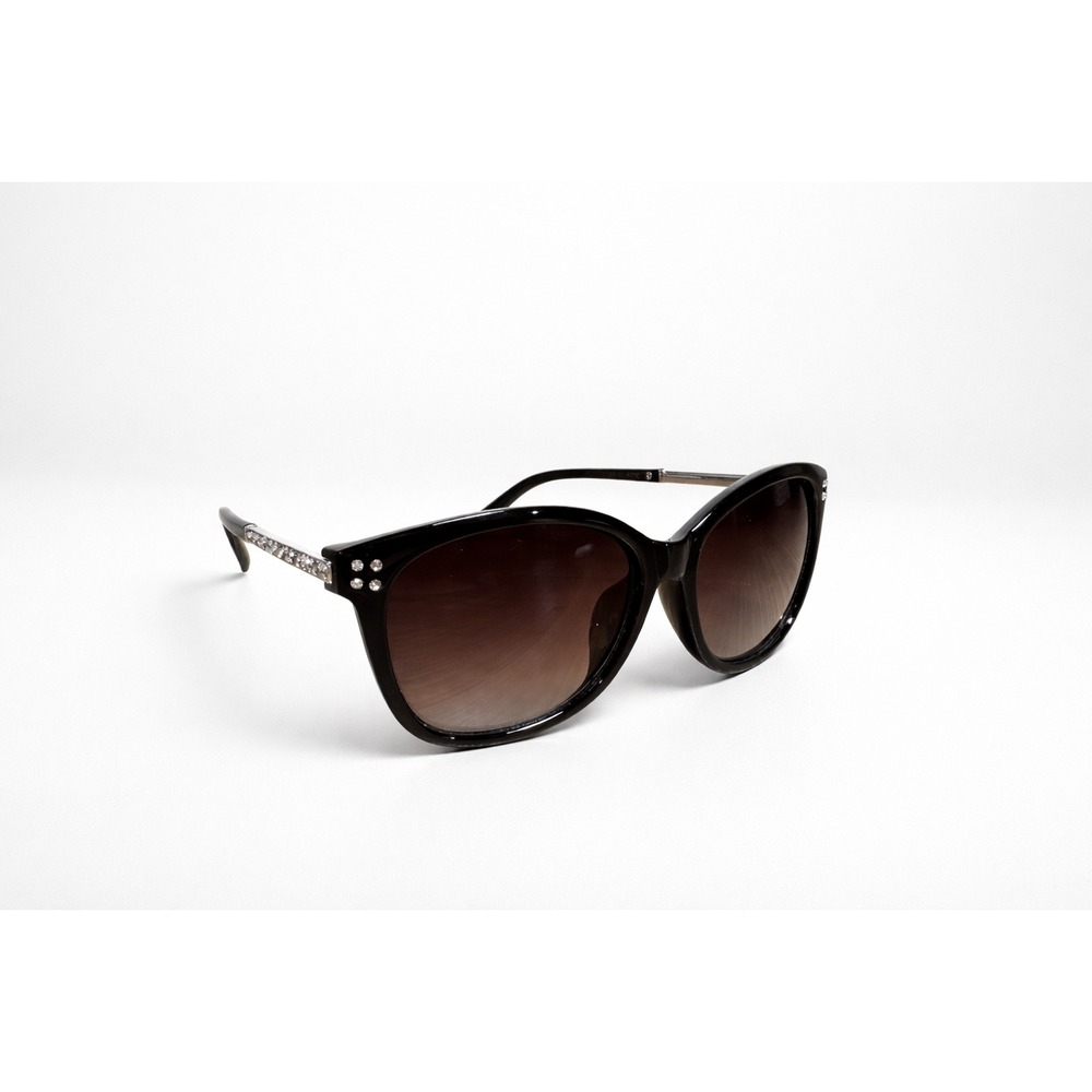 Betsey Johnson Rhinestone Cat Eye
Sunglasses Black Gradient Lens BJ873145‎